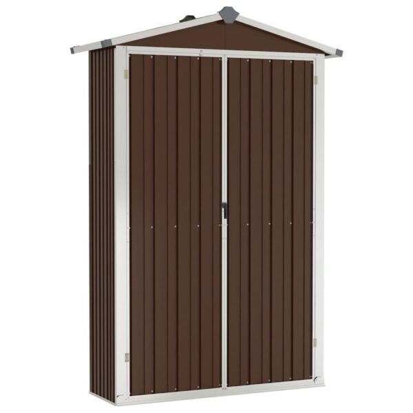 ARKPORT Casuta de gradina/Magazie de gradina/Sopron Maro 116x45x175 cm Otel LIVRARE GRATUITA